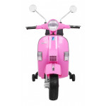 Elektrická motorka Vespa - ružová